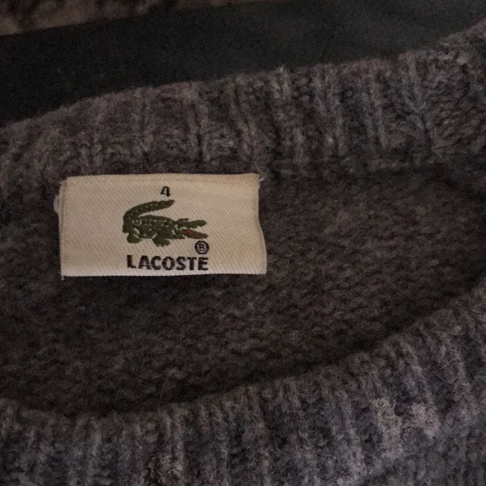 Lacoste wool sweater - Picture 2 of 2
